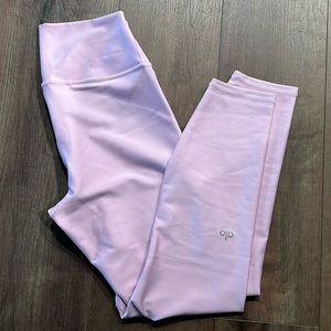 Alo Sugar Plum 7/8 high waist airlift legging size L